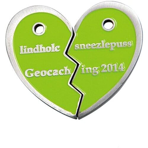 Love Heart Custom Design Promotional Challenge Coin