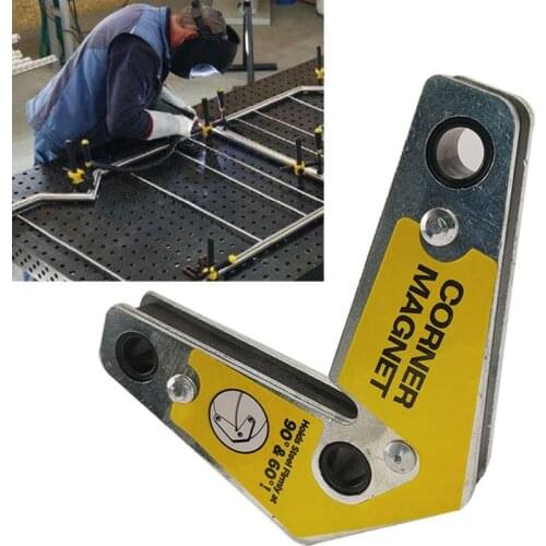 60/90/120°Degree Magnet Welding Locator Tool Magnetic Holder Weld Fixture Corner Clamp Fixer Welder Soldering Hand Tools