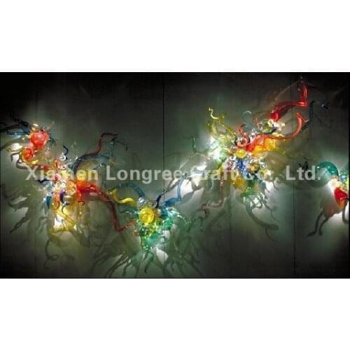 LRW010-Modern Handmade Murano Wall Light Glass