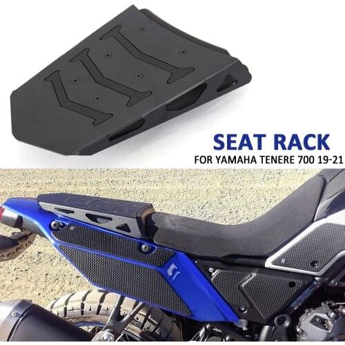 NEW Black Mono Seat Rack Motorcycle Accessories For Yamaha Tenere 700 2021-2019
