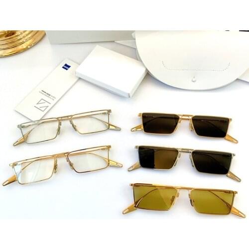 2021 GM Luxury GENTLE NEW BOND Sunglass For women square metal UV400 women Lady Retro Oculos Sunglasses With original box