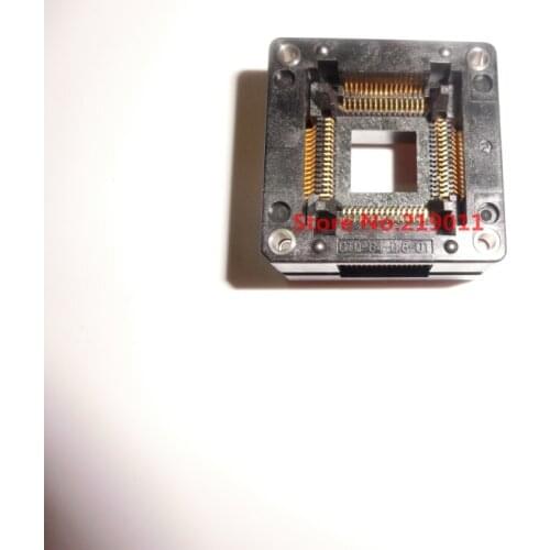 QFP64 TQFP64 LQFP64 PQFP64 IC Test Burn-In Socket Adapter Enplas OTQ-64-0.8-01