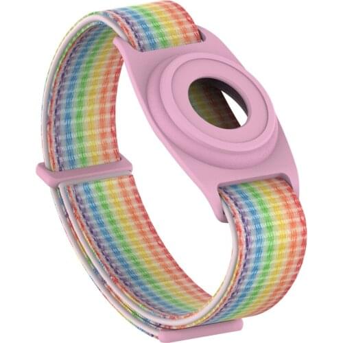 For Apple Airtag Kids Wrist Straps Soft Case Accessories Protector GPS Anti-lost Tracker Protective Sleeve For Airtags Watchband