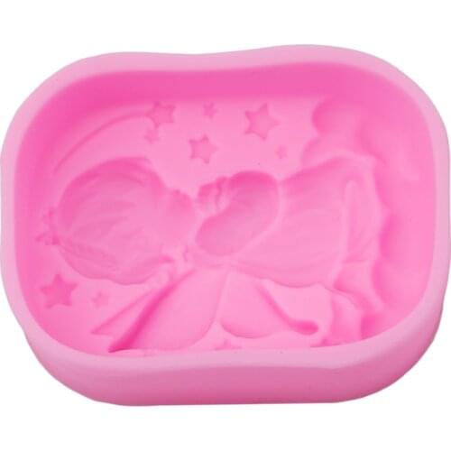 New Angel Silicone Form Cake Molds Chocolate Ice Candy Jelly Soap Moulds Cake Decorating Tools Cake Baking Kitchen Stencils Tool