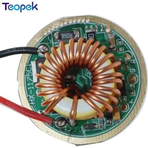 Cree XLamp XHP70 6V LED Driver 32MM DC6V-15V Input 4500mA Output For XHP70 LED Light Lamp