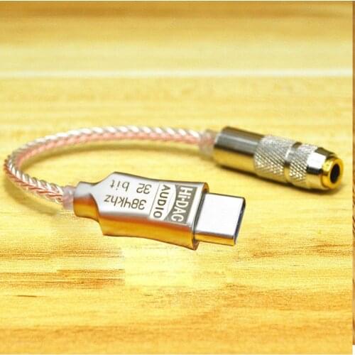 USB Type-C To 3.5mm Jack Audio Adapter Portable HIFI DAC Headphone Amplifier Decoder Converter For Andoid Win10 Ipad ALC5686