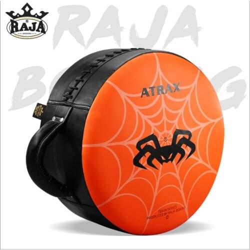Raja Boxing Heavy leather Shield Target Boxing Training Taekwondo Muay Thai Leg Training Target Round Shield Target Mma