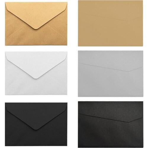 20 Sheets Vintage Envelopes for 4'' x 6'' Cards Wedding Invitation Letter Stationery Paper Bag Wedding Gift Paper Bag off white