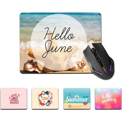 YNDFCNB Top Quality hello summer Unique Desktop Pad Game Mousepad Top Selling Wholesale Gaming Pad mouse