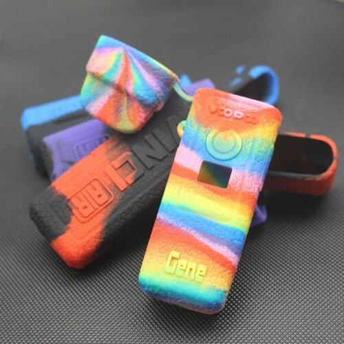 Protective Vinci air silicone case Rubber Sleeve sticker Skin Shield leather Wrap Texture Cover Vinci air vape kit silicon case