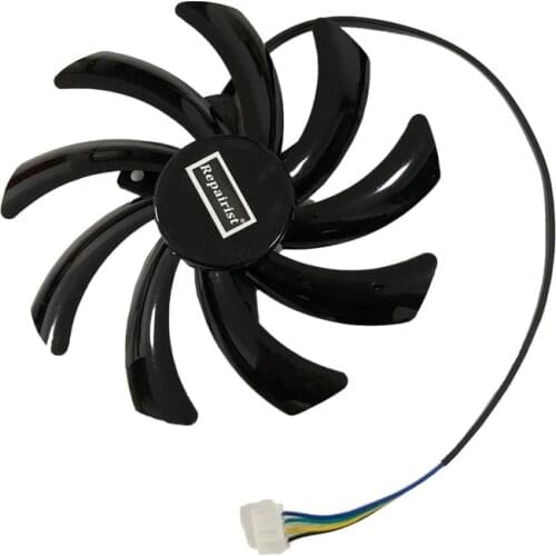 100MM(95MM) T129215BH 0.3A DC 12V 40MM*40MM*40MM Moungting holes GPU VGA Cooler Fan For Graphics Cards As Replacement