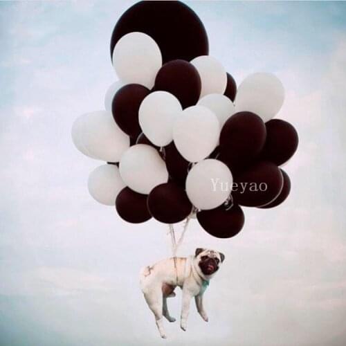 20pcs White Black Gold pink Latex Balloons Thickening Pearl party Birthday Wedding Decoration Inflatable balloon Air Kids Toys