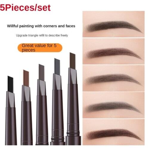 5Pcs Makeup Eyebrow Cosmetics Eyebrow Tattoo Eye Brow Henna Tint Kit Professional microblading eyebrowpen tatto eyebrow Stickers