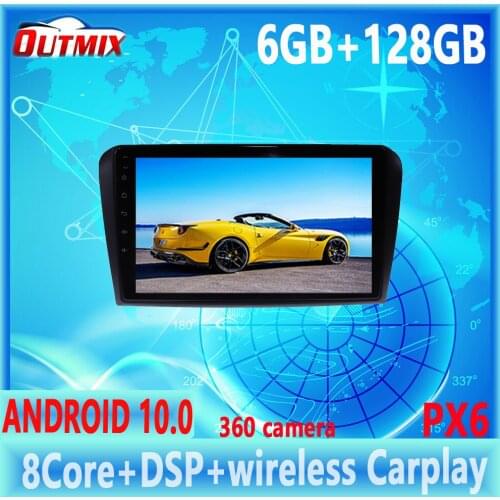 For Mazda 3 2006-2011 6+128GB Android 10.0 Car Multimedia Player GPS Navigation Head Unit Auto Radio Audio Stereo Tape Recorder