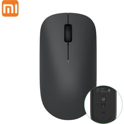 Xiaomi Wireless Mouse Lite 1000DPI Ergonomic Optical Portable Computer Mouse Pad 2.4GHz USB Receiver Office Game Mice For Laptop