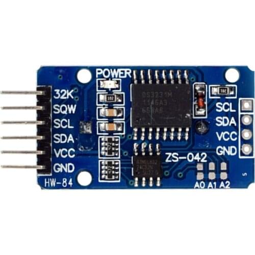 HW-084A DS3231 AT24C32 Precision Clock module IIC Module Storage Module Without Battery Suitable For Arduino Brand New Original