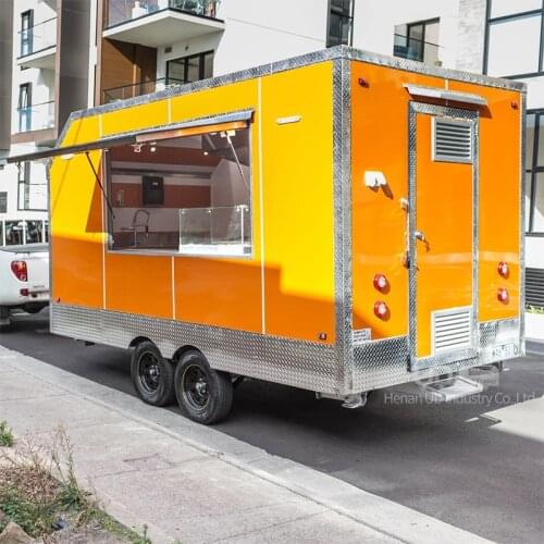 Custom Kitchen Equipment Mobile Restaurant Concession Trailers for Sale