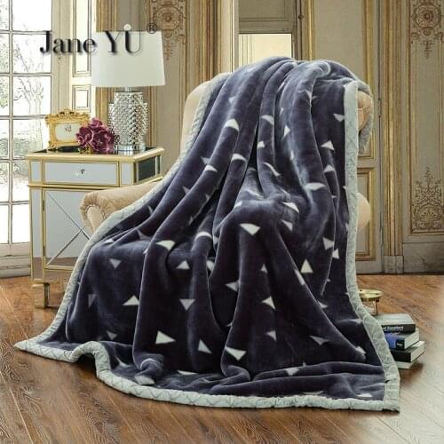 JaneYU Microfiber Blankets For Sofa