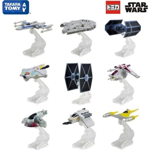 TOMYTOMICA Simulation Alloy Car Model Car Childrens Toy Star Wars Series Spacecraft Christmas Birthday Gift Toys