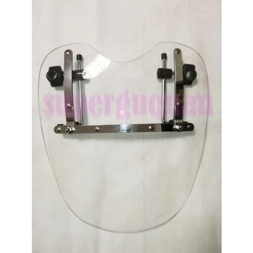 New For Honda Shadow Spirit Sabre ACE Aero 1100 VLX 600 RS 750 With 7/8" And 1" Handlebars 19"x17",Moto Windshield Windscreen