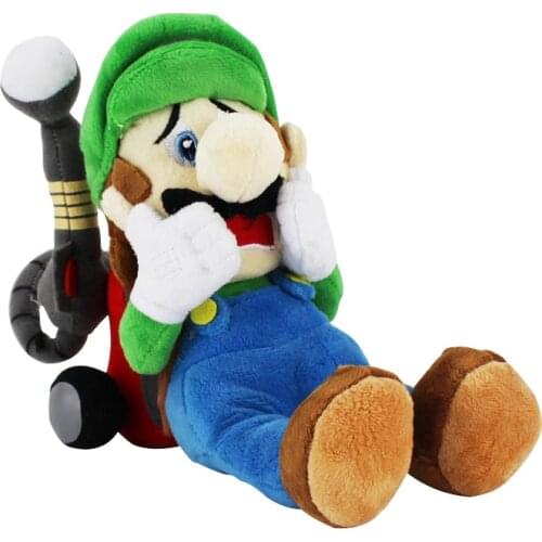 18CM New Arrival Super Merie Luigi Plush toys horror Luigi With Tag dolls Mansion 2 Luigi Plush Toys For Christmas Gift 1pcs