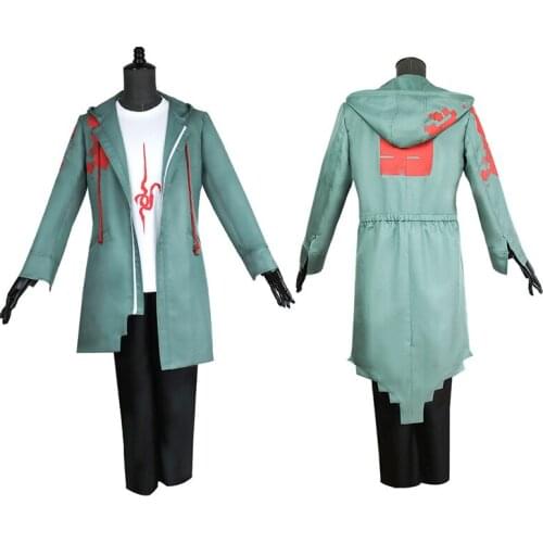 New Anime Danganronpa 2 Nagito Komaeda-Anime Cosplay Costume Jacket T-shirt Set Mens and Womens Halloween Costume