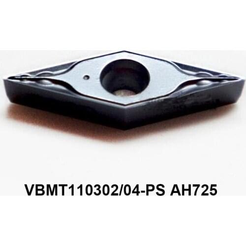 Original VBMT110302-PS AH725 VBMT110304-PS AH725 VBMT 110302 110304 Carbide Inserts Lathe Tools Cutter Turning Tools