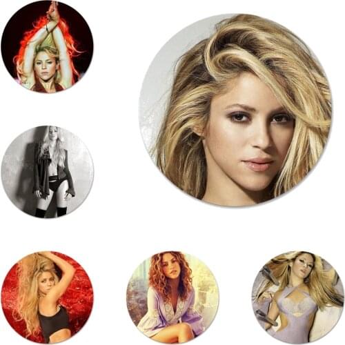 Shakira She Wolf Badge Brooch Pin Accessories For Clothes Backpack Decoration gift