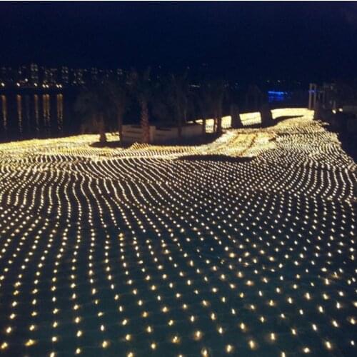 8 Modes LED Net Mesh String Light 1.5x1.5M 96leds TV Background Decorative Garden Fairy Light Christmas Wedding Holiday Light