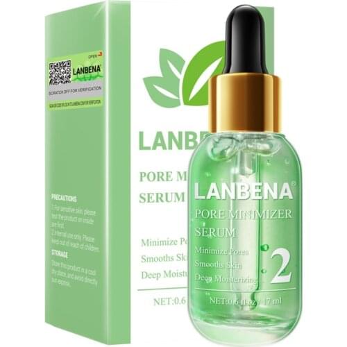 LANBENA skin Pore Minimizer Serum Removing Blackheads Shrinking Pores Peeling Acne Treatment Refining Essence Skin Care