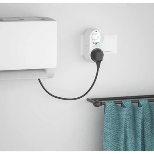 WiFi Socket 2.4GHz Smart Timer Switch Intelligent Home Socket EU Plug Home DIY Smart Home App Alert No Hub Electrical Socket