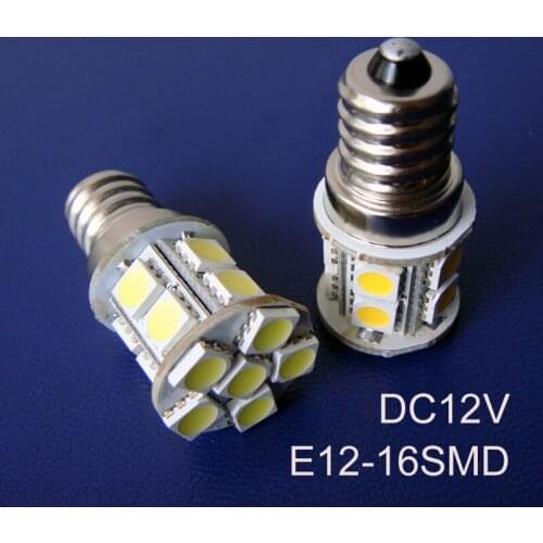 High quality DC12V E12 led light,led e12 bulbs 12V E12 led lamps free shipping 10pcs/lot