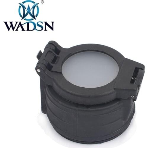 WADSN Tactical Flashlight Diffuser FM14 (1.62'') Fits M961 & M910 Airsoft Scout Light Filter Weapon Light Hunting Accessories