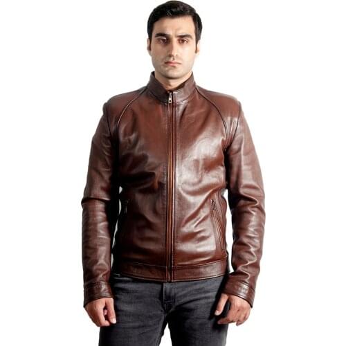 Zoramotti,Leather Jacket,Genuine Leather,Lambskin,Classic,quality,Natural Leather,Keeps,Warm