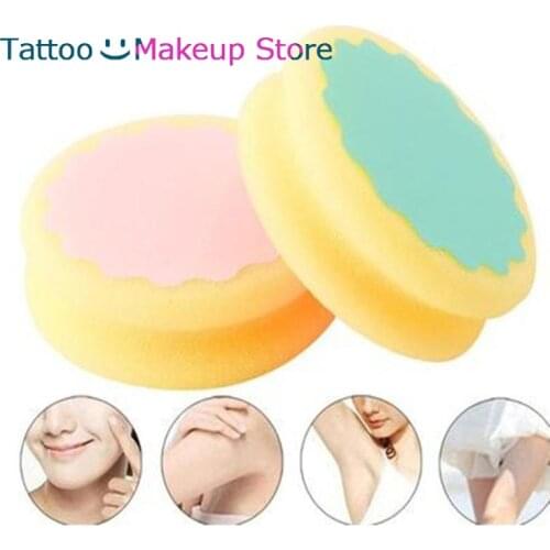Body Hair Removal Sponge 3PCS Painless Hair Removal Beauty Tool Can Remove Excess Body Hair Skin Care Exfoliation Restore Smooth