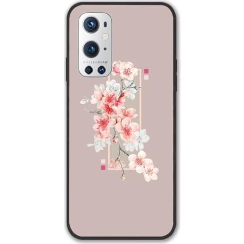 For Oneplus Shawn Mendes Festival Tour Floral Design Black TPU Border Oneplus Case