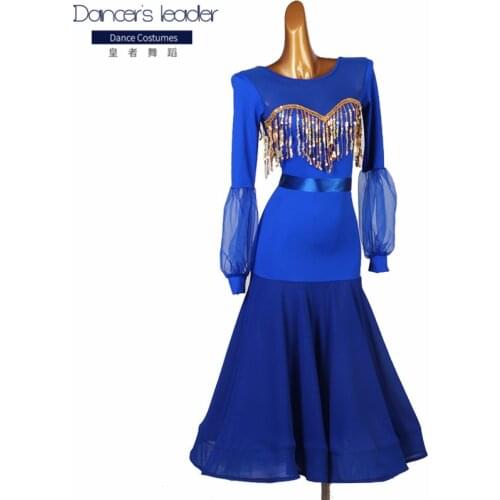 Elegant classical ballroom dance dresses women ballroom dancing clothes Competition standard dance dress waltz foxtrot