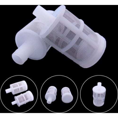 Fish Tank Filter Mesh Inlet Case Mesh Shrimp Nets Special Cylinder Filter New 7mm/10mm Inflow Inlet Protect Aquarium Accessories