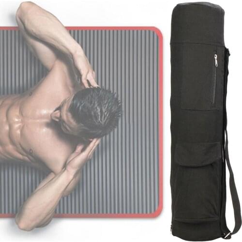 Fitness Sports Yoga Mat Bag Solid Multifunction Pocket Gym Yoga Carrier Knapsack Large Capacity Storage Yoga Mat Holder