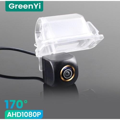 GreenYi 1080P HD 170° Car Rear View Camera For Ford Maverick Mondeo Jaguar XF F-TYPE 2013 2014 2015 2017 Reverse Vehicle AHD