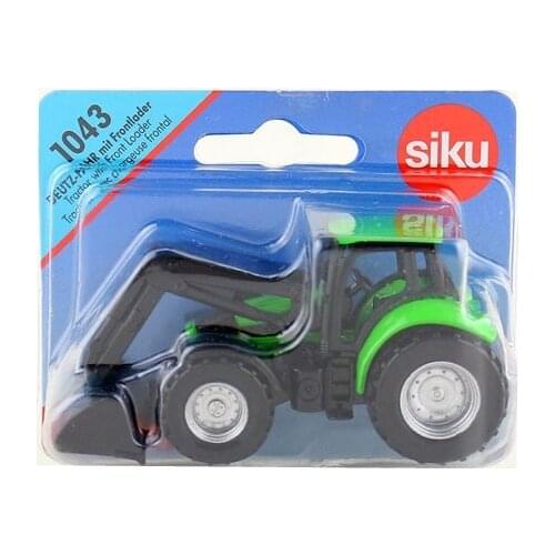 Siku 1043 Toy/Diecast Metal Model/DEUTZ-FAHR Bulldozer Farm Tractor/Educational Collection/Gift For Children/Small