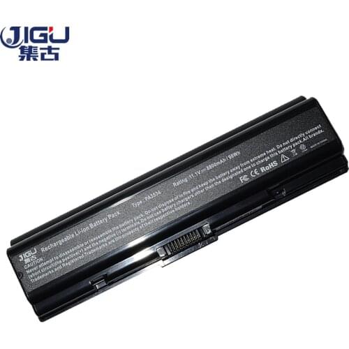 JIGU Laptop Battery PA3534U-1BAS PABAS174 PABAS098 For Toshiba Satellite L555D series Satellite M207 11.1V 12CELLS