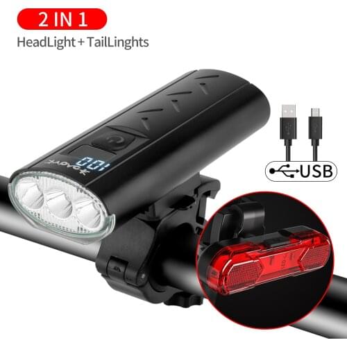 Kapvoe Portable Bicycle Rear Light Waterproof Warning Light Detachable USB Rechargeable Bicycle Accessories Mountain Bike Light