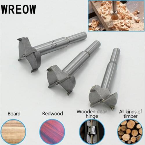 1PC 15-45mm Wood Drill Bit Set Centering Hole Tungsten Saw Cutter Woodworking Tools Set Carbon Steel Drill Bit