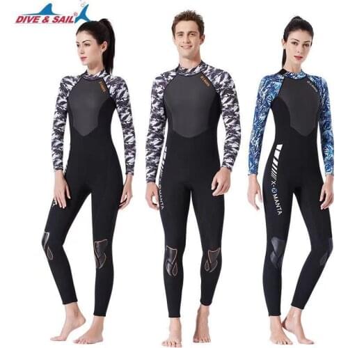 New women/men Couple Wetsuit 3mm neoprene shark skin Wet Suit Scuba Diving Spearfishing Surfing Wetsuit