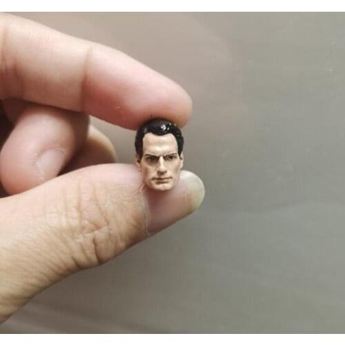Painted 1/18 Scale VBS Super People Henry Cavill Head Sculpt Fit 3.75" Figure