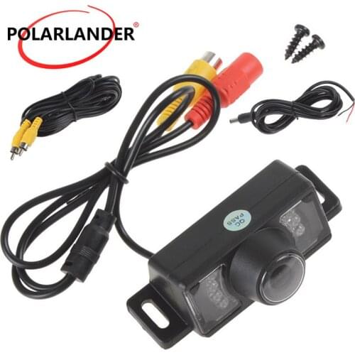 Wholesale IP68 Night Vision NTSC / PAL Short License plate Frame Reverse Camera Waterproof 7 IR Lights