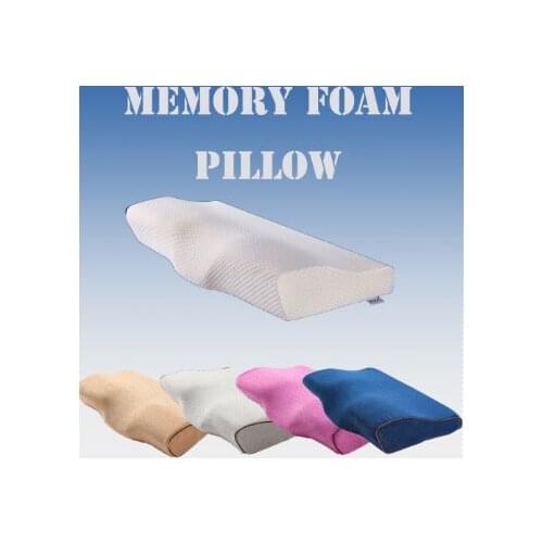 Memory Foam Bedding Pillow Orthopedic Sleeping Pillows Butterfly Shaped for neck pain & neck protection Slow Rebound Pillow