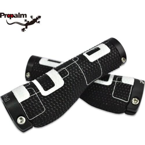 Propalm Anti Shock Silicon Bicycle Grips MTB Road Bike Aluminium Grip End bar Fixed Bike Bar ends Parts Cycling Handlebar Grips