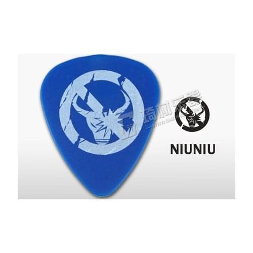 Standard Shape Cow Head Guitar Pick Plectrum Mediator Gauge 0.6mm, 1/piece